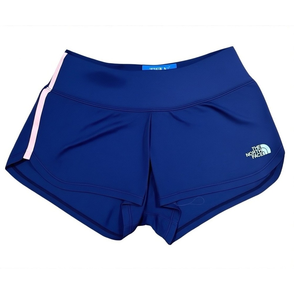 The North Face Women's Running Shorts Blue Athletic Activewear S/P